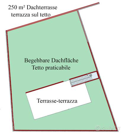 Cappannone con uffici e appartamento a Lana