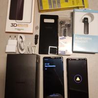 Samsung Galaxy Note 8 super accessoriato