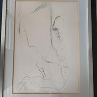 Quadro di Ernesto Treccani, a scritta aut.