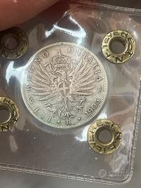 1 lira 1905 molto rara