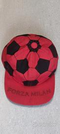 Cappellino anni'80 per bambino Forza Milan 