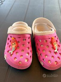 Ciabatte rosa sirenetta bambina taglia 25