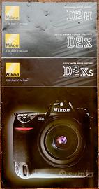 NIKON D2h, D2x, D2xs - Depliant Brochure