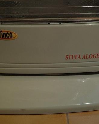 Vinco stufa alogena, 2 temperature.