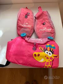 Braccioli e gilet da nuoto