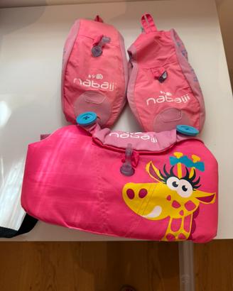 Braccioli e gilet da nuoto
