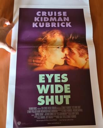 Eyes wide shut locandina film originale prima ediz