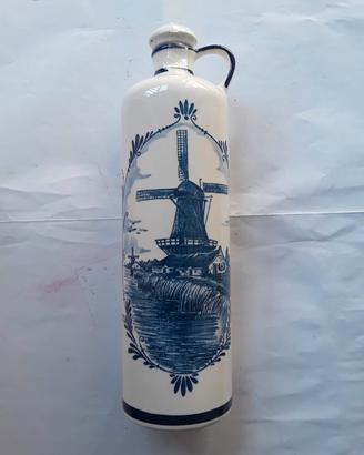 Bottiglia Deft Blue in ceramica 