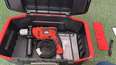 TRAPANO+CASSETTA BLACK&DECKER