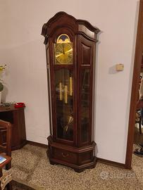 Orologio Grandfather a pendolo tedesco Kieninger 