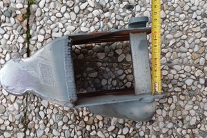 Gancio antifurto carrelli è roulotte