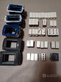 frutti e placche BTicino living light 