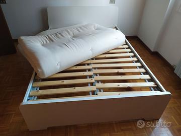 Letto francese bianco + futon