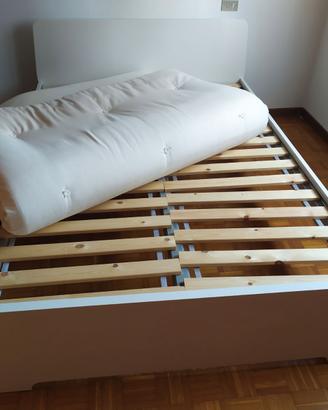 Letto francese bianco + futon
