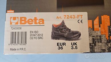 Scarpe SRC senza punale