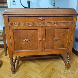 mobile bar grammofono Gilbert vintage anni 20