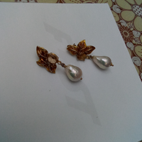 Orecchini placcati oro e argento