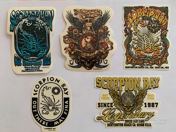 Adesivi Scorpion Bay originali moto