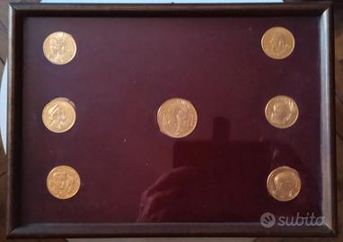 Teca con medaglie commemorative 1969