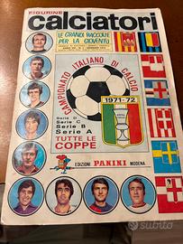 Album calciatori Panini 1971/72 completo
