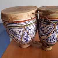 Bongos ceramica