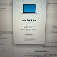 Mac Book Air 13” (2025) M4 16/256