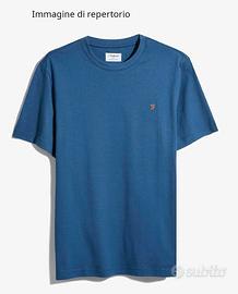 T-shirt basic, marca Farah, modello Danny, colore