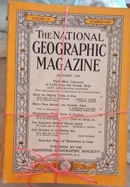 Annata 1954 completa National Geographic Magazine,