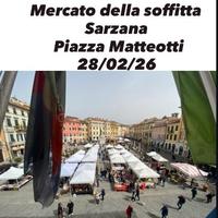 SARZANA - MERCATO DELL'ANTIQUARIATO SABATO 28 FEBB