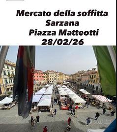 SARZANA - MERCATO DELL'ANTIQUARIATO SABATO 28 FEBB