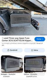 Cassetta attrezzi toolbox per cassone camion