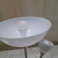 Lampada da terra Ikea a due luci