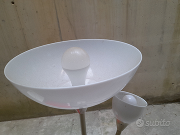 Lampada da terra Ikea a due luci