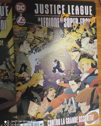 Fumetti dc Justice league vs legione 