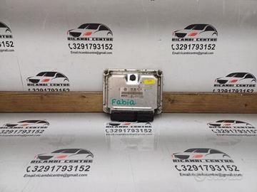 Centralina motore ecu 2010 skoda fabia i iibnv 045