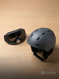 Casco da scii con mascherina (S3 sun)
