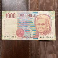 Banconota da 1.000 £ire MONTESSORI