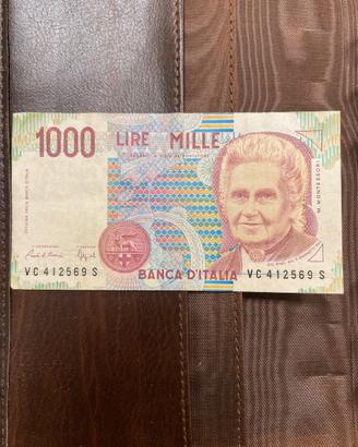Banconota da 1.000 £ire MONTESSORI