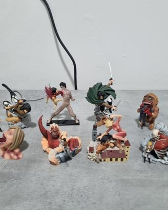 Attack On Titan Capsule Q Gashapon 8x Figure Anime