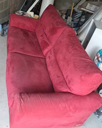 Divano rosso poltronesofà