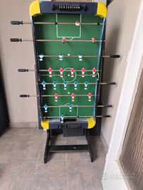 calcio balilla/biliardino con 8 aste-richiudibile 