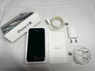 Apple iPhone 4S 8GB Nero BT, GPS WI-FI + accessori