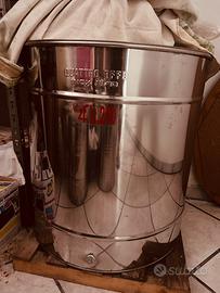 Bidone Acciaio 18/10 4effe per olio 200 litri