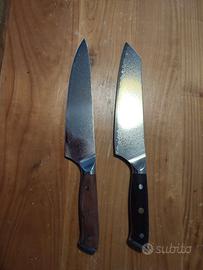Coltello kiritsuke, chef con manico in legno