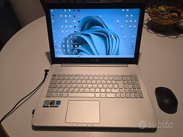 Notebook laptop ASUS intel i7 20gb RAM SSD 512gb