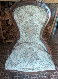 poltrona rivestita