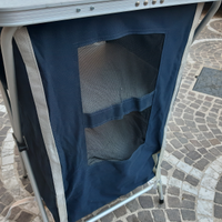 Mobiletto cucina da campeggio