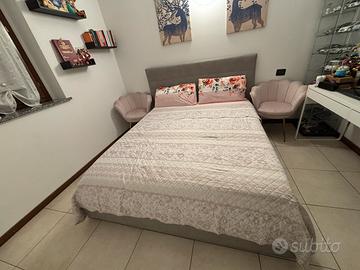 Letto matrimoniale contenitore