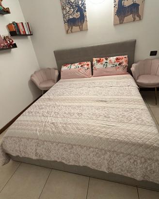 Letto matrimoniale contenitore