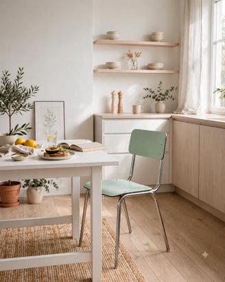 coppia sedie vintage in formica, anni '60